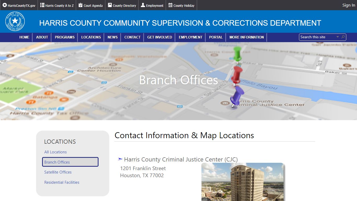 Branch Offices - Harris County, Texas